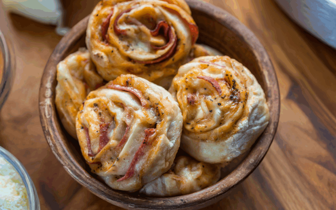 Ultimate Vegan Pepperoni Pizza Rolls